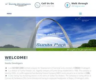 Sunitadevelopers.in(Sunita Developers) Screenshot