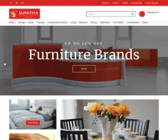 Sunitafurniture.com(Sunitha Furniture) Screenshot