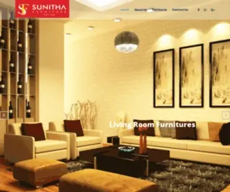 Sunithafurniture.com(Largest Furniture showroom in Kerala) Screenshot