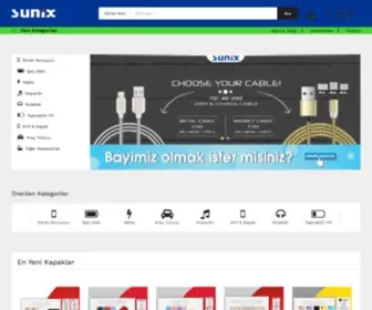 Sunix.com.tr(Sunix Türkiye) Screenshot