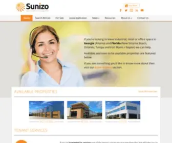 Sunizo.com(Home) Screenshot