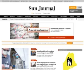 Sunjournal.com(Lewiston Sun Journal) Screenshot