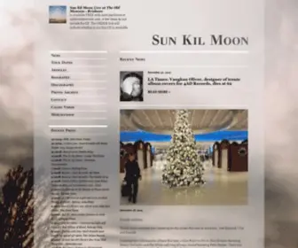 Sunkilmoon.com(Sun Kil Moon) Screenshot