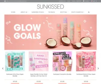 Sunkissedbronzing.co.uk(Fake Tan) Screenshot