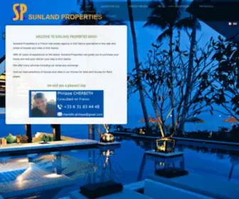 Sunland-Properties.com(Sunland Properties) Screenshot