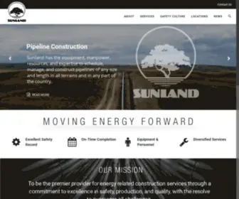 Sunlandconstruction.com(Moving Energy Forward) Screenshot