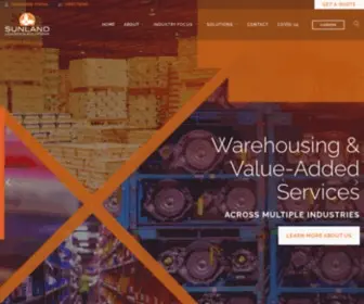 Sunlandlogisticssolutions.com(Sunland Logistics Solutions) Screenshot