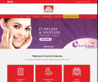 Sunlifesciences.in(BeLogistics) Screenshot