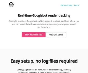 Sunlightmetrics.com(Sunlight Metrics) Screenshot