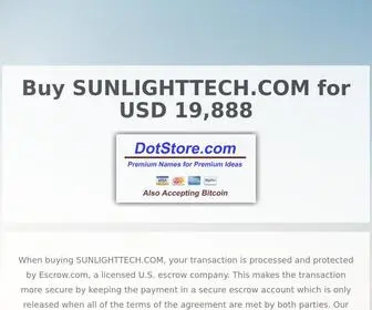 Sunlighttech.com(SUNLIGHTTECH) Screenshot