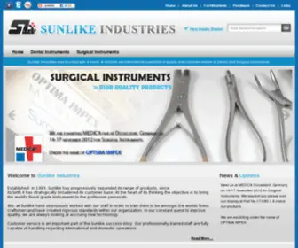 Sunlike-Tools.com(Dental & surgical instruments) Screenshot