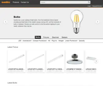Sunlite.com(Wholesale Lighting Supplier) Screenshot