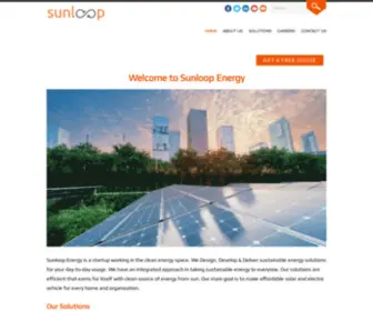 Sunloopenergy.com(Sunloop Energy) Screenshot