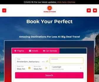 Sunlottion.com(Best Booking Engine) Screenshot