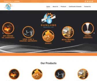 Sunlubtech.com(Hot Forging Die Lubricants) Screenshot