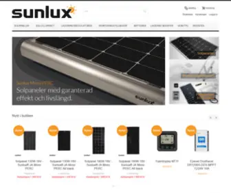 Sunlux.se(Solceller) Screenshot