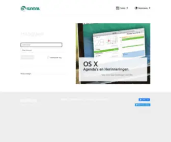 Sunmail.nl(WebMail CSL) Screenshot