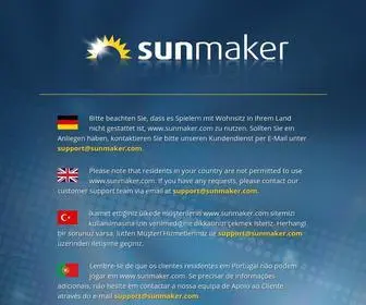 Sunmaker.com(Sunmaker) Screenshot