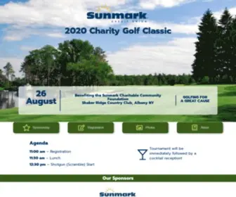 Sunmarkgolf.com(Sunmark 2019 Charity Golf Classic) Screenshot