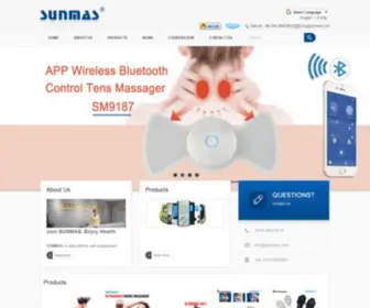 Sunmas.hk(China wholesale muscle stimulator body massager) Screenshot