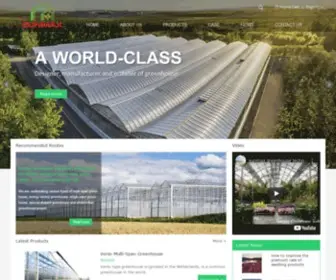 Sunmaxgreenhouse.com(Glass greenhouse polycarbonate sheet greenhouse plastic film greenhouse manufacturer and builder) Screenshot