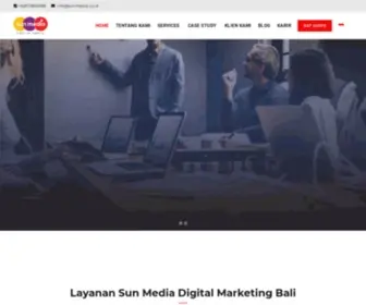 Sunmedia.co.id(Digital Marketing Bali) Screenshot