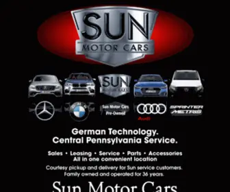 Sunmotorcars.com(Sun Motor Cars New & Preowned Vehicle Sales) Screenshot