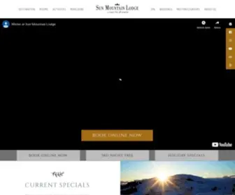 Sunmountainlodge.com(Sun Mountain Lodge) Screenshot