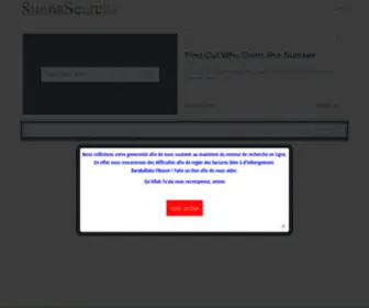 Sunnasearch.fr(Moteur de recherche islamique sur la voie des pieux prédécesseurs) Screenshot