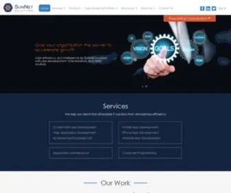 Sunnet.us(Web Development Company in Houston) Screenshot