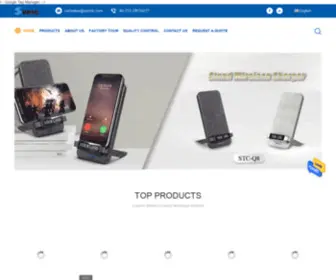 Sunntc.com(Quality Desktop Wireless Charger & Mouse Pad Wireless Charger factory from China) Screenshot