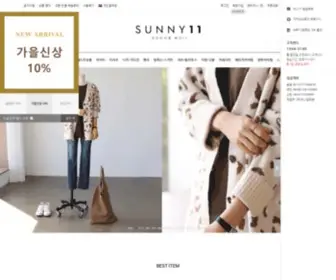 Sunny11.com(여성의류) Screenshot