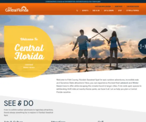 Sunnycentralflorida.com(Explore Central Florida) Screenshot