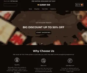 Sunnyeve.com(Sunny Eve) Screenshot