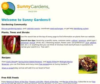 Sunnygardens.com(Sunny Gardens®) Screenshot