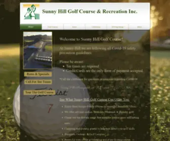 Sunnyhillgolfcourse.com(Sunny Hil Golf Course) Screenshot