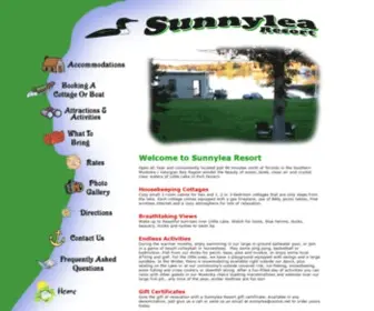 Sunnylearesort.on.ca(Sunnylea Cottage Resort in Port Severn) Screenshot