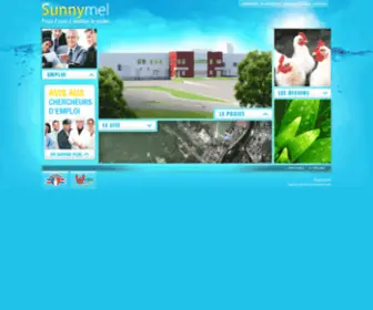 Sunnymel.com(Projet d'usine d'abattage de poulets) Screenshot