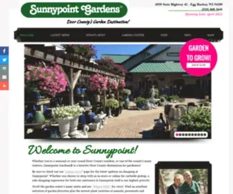 Sunnypointdoorcounty.com(Sunnypoint Gardens) Screenshot