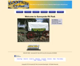 SunnysidervPark.com(Home of Sunnyside RV Park) Screenshot