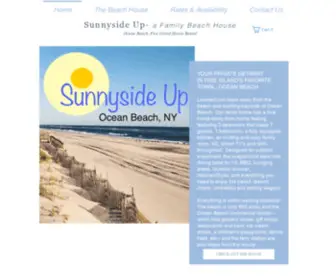 Sunnysideupob.com(Ocean Beach) Screenshot