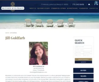 Sunnysouthfloridahomes.com(Jill Goldfarb) Screenshot