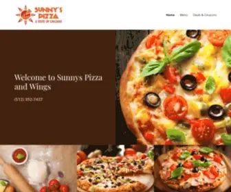 Sunnyspizza.com(Sunnys Pizza) Screenshot