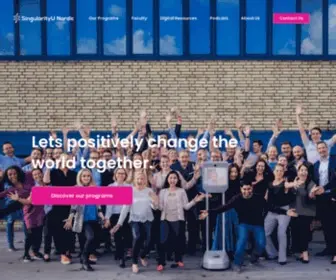 Sunordic.org(SingularityU Nordic) Screenshot