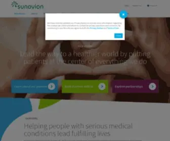Sunovion.eu(Sunovion) Screenshot
