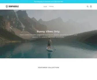 Sunpaddle.com(Welcome) Screenshot