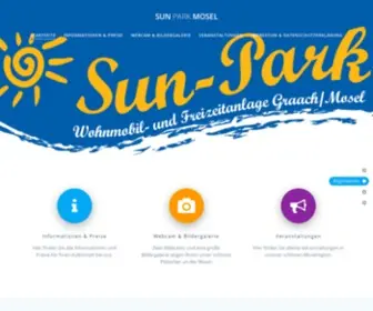Sunpark-Mosel.de(Sun Park in Graach an der Mosel) Screenshot