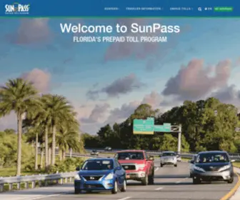 Sunpass.com(Sunpass) Screenshot