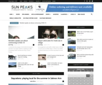 Sunpeaksnews.com(Sun Peaks Independent News) Screenshot