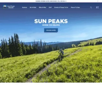 Sunpeaksresort.com(British Columbia's Bike) Screenshot